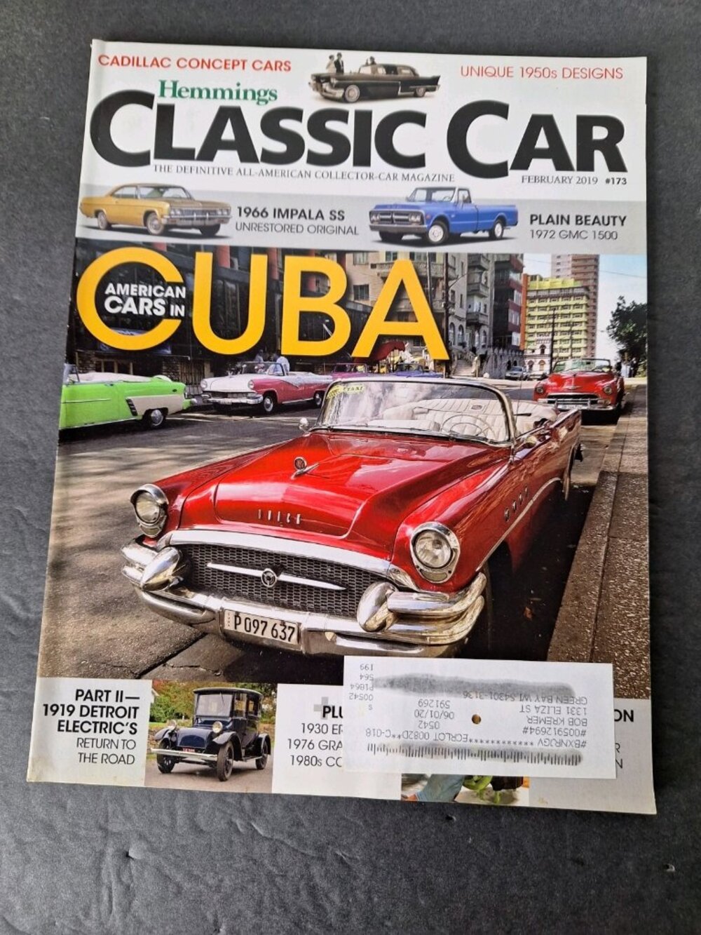 HEMMINGS CLASSIC CAR MAGAZINES - ALL TWELVE 2019 ISSUES - ALL IN GOOD SHAPE - Picture 14 of 14